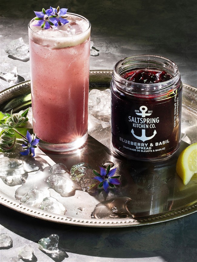 Image of Blueberry Gin Fizz