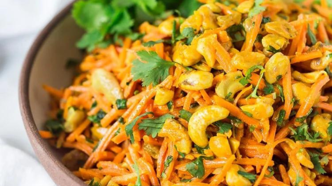 Image of Bombay Curried Carrot, Cashew & Raisin Salad
