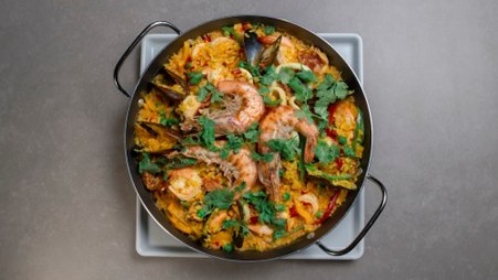 Image of Socarrat-Infused Seafood Paella