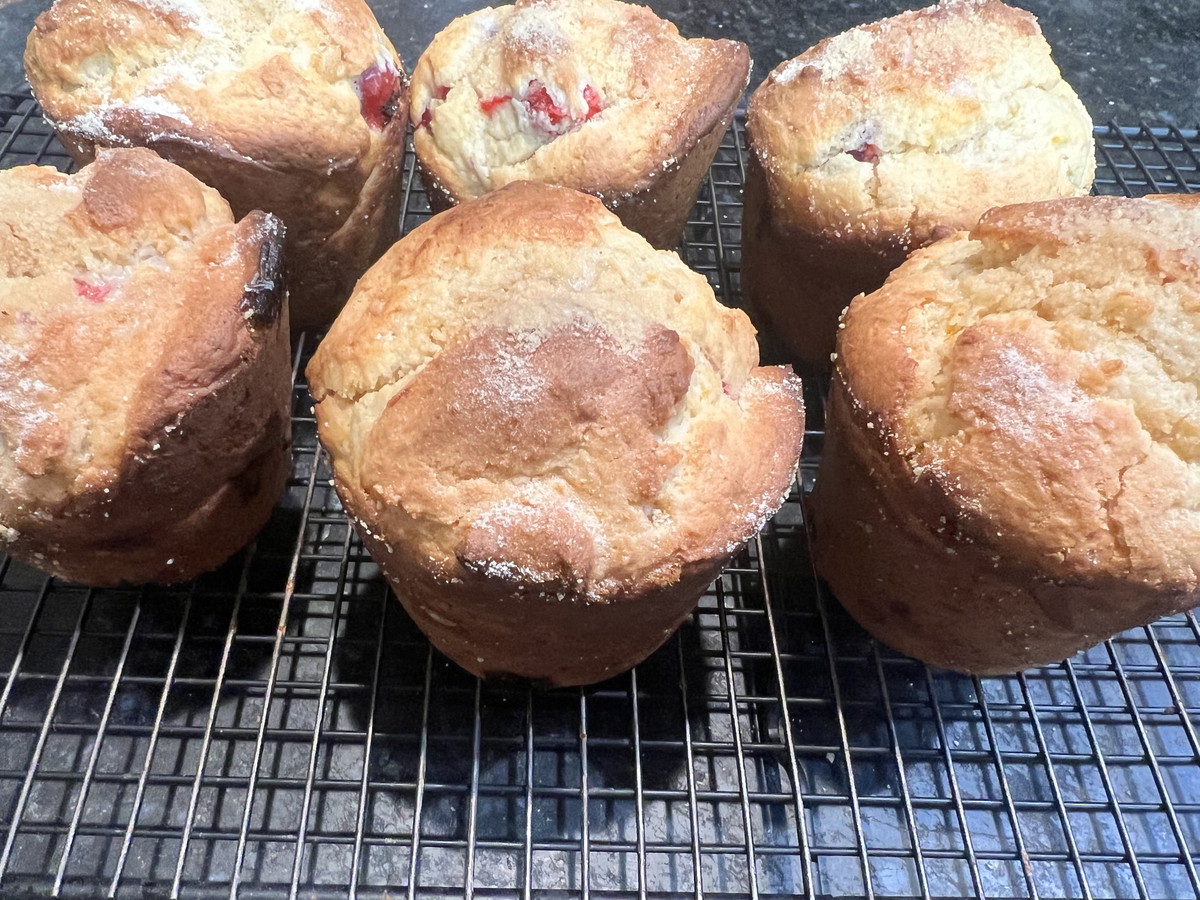 Cranberry Maple Muffins