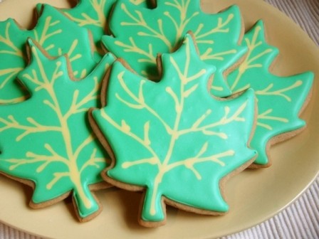 Image of Maple Leaf Cookies
