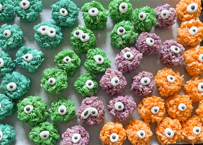 Image of Spooky Monster Eyeball Treats for Halloween