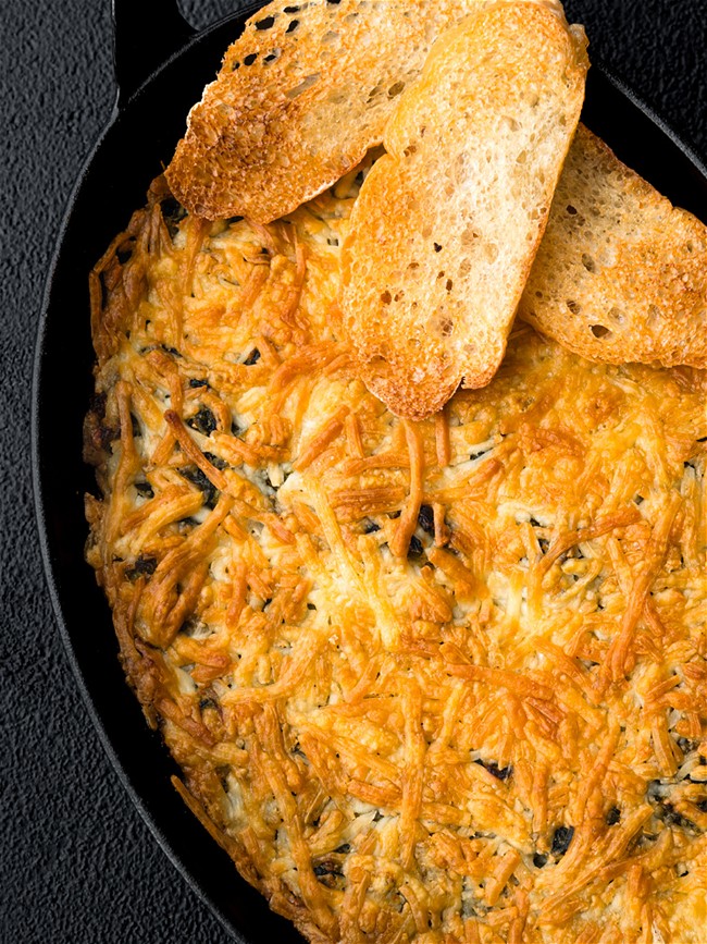 Image of Spinach Artichoke Cheddar Dip