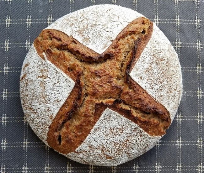 Image of Awesome Whole Emmer Sourdough Bread