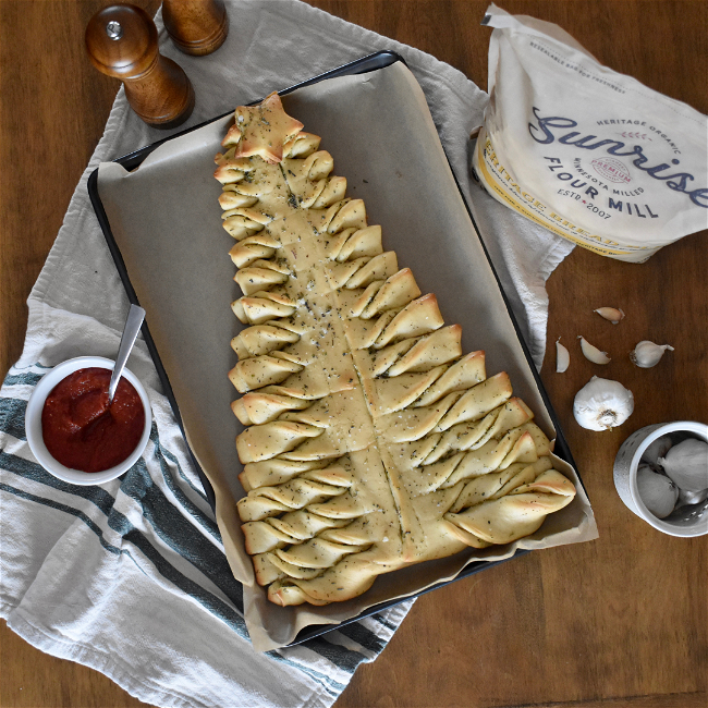 Image of Christmas Tree Bread Recipe