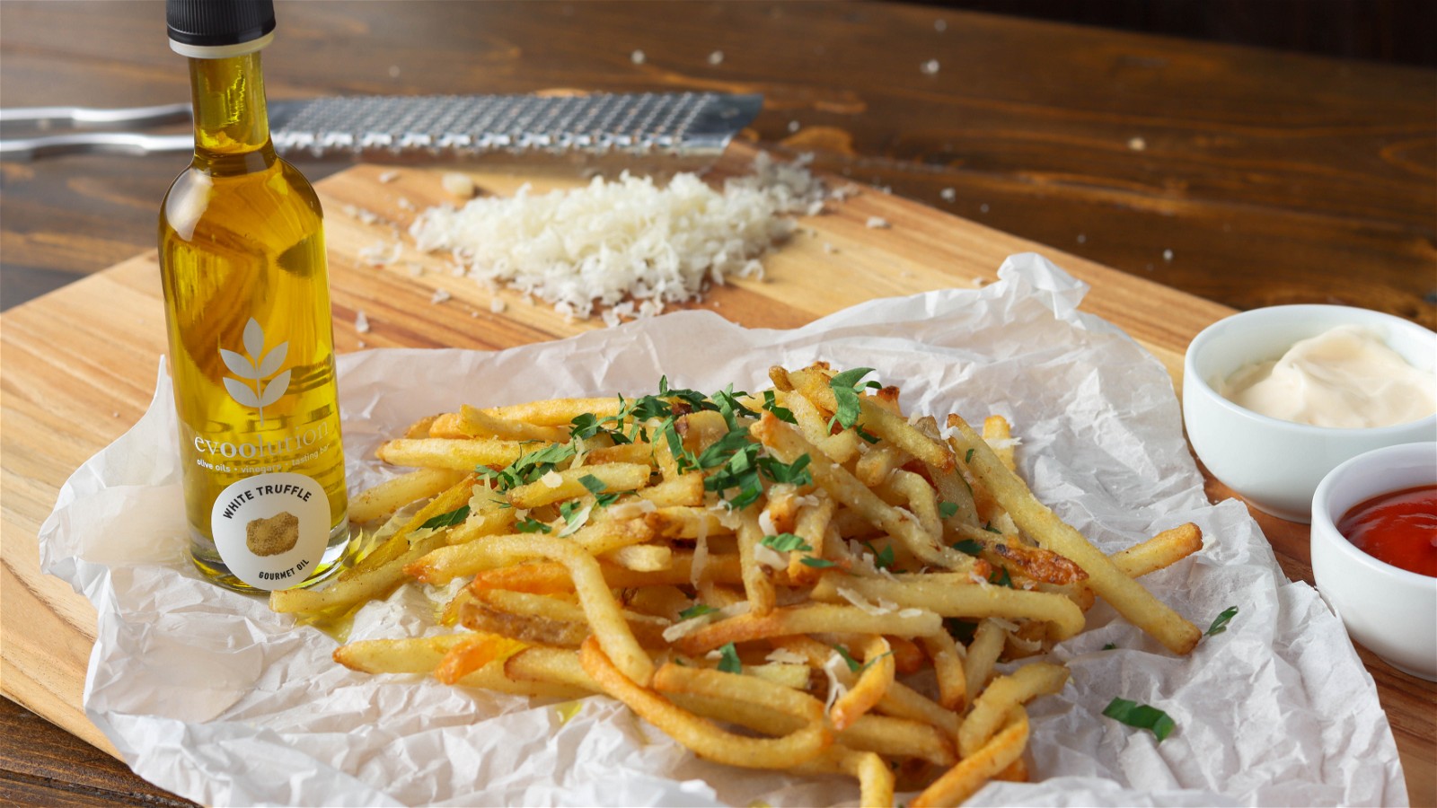 Image of Truffle Parmesan Fries with White Truffle Oil