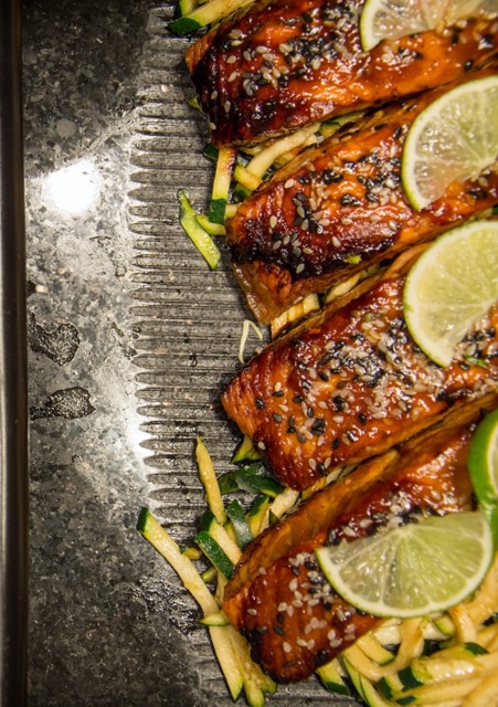 Sriracha Glazed Salmon