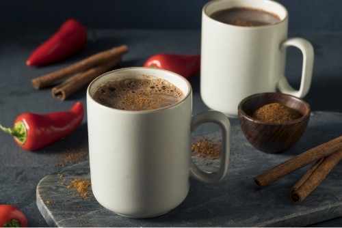 Image of Cinnamon-Chili Spiked Hot Chocolate Recipe