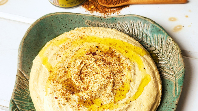 Image of The Easiest Creamiest Hummus