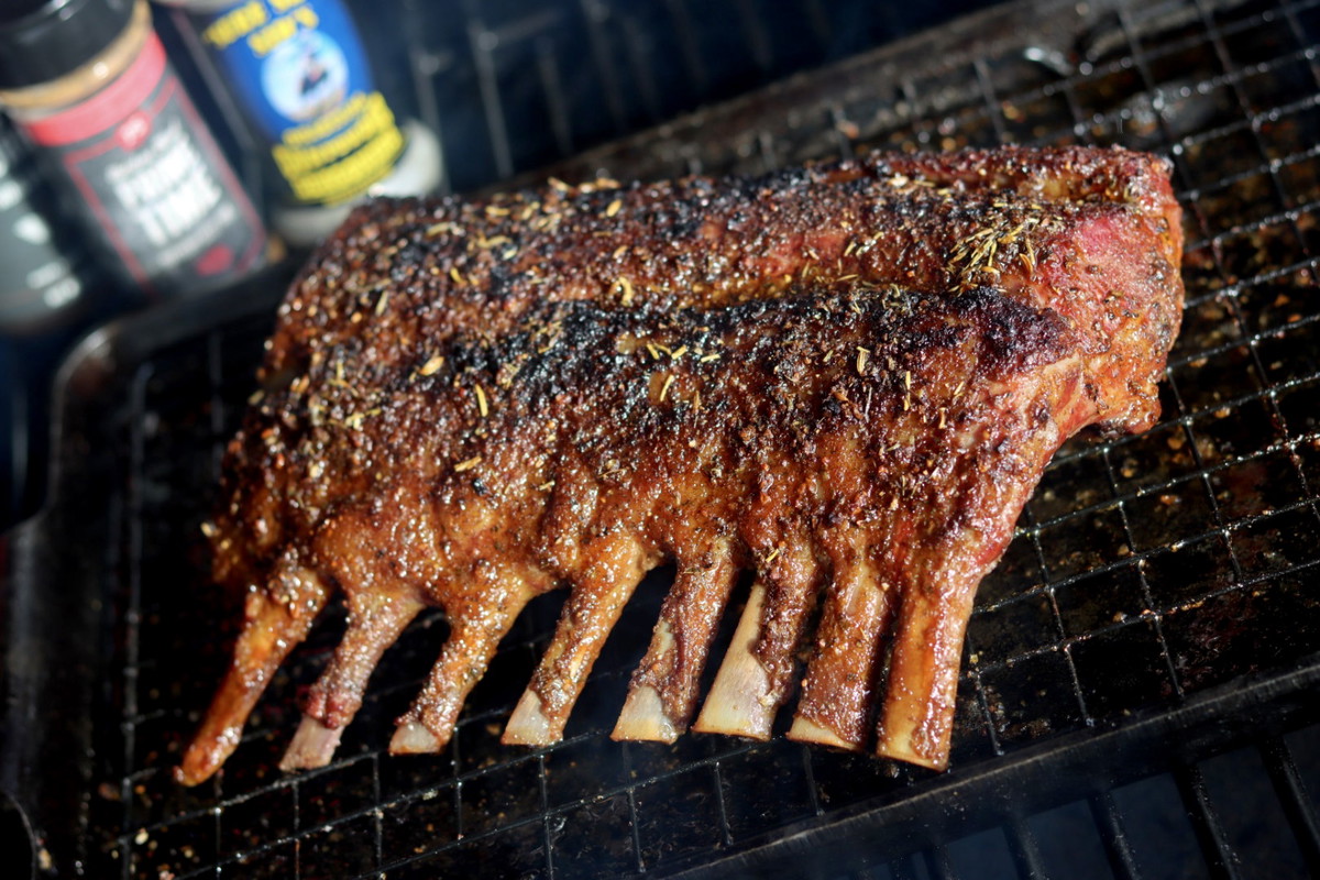 Wood-Fired Rack of Lamb Recipe