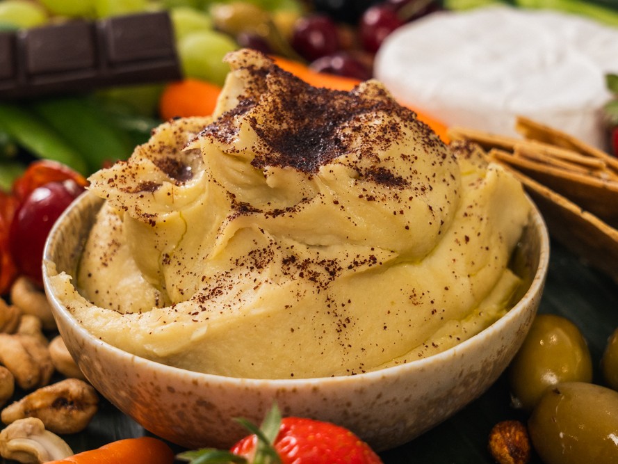 Andy Cooks - Sweet Potato Hummus
