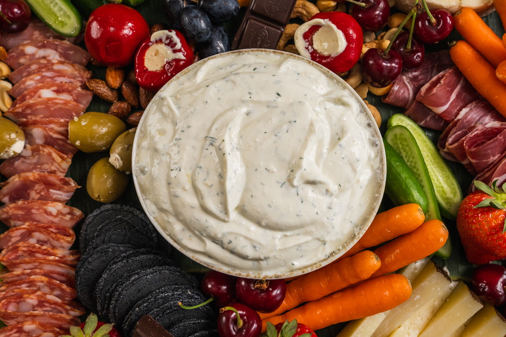 Whipped feta