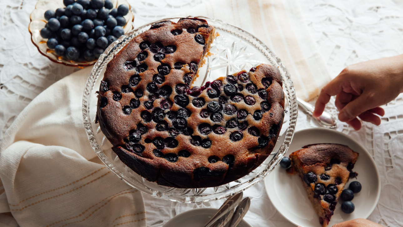 Image of Vegan Blueberry Cake