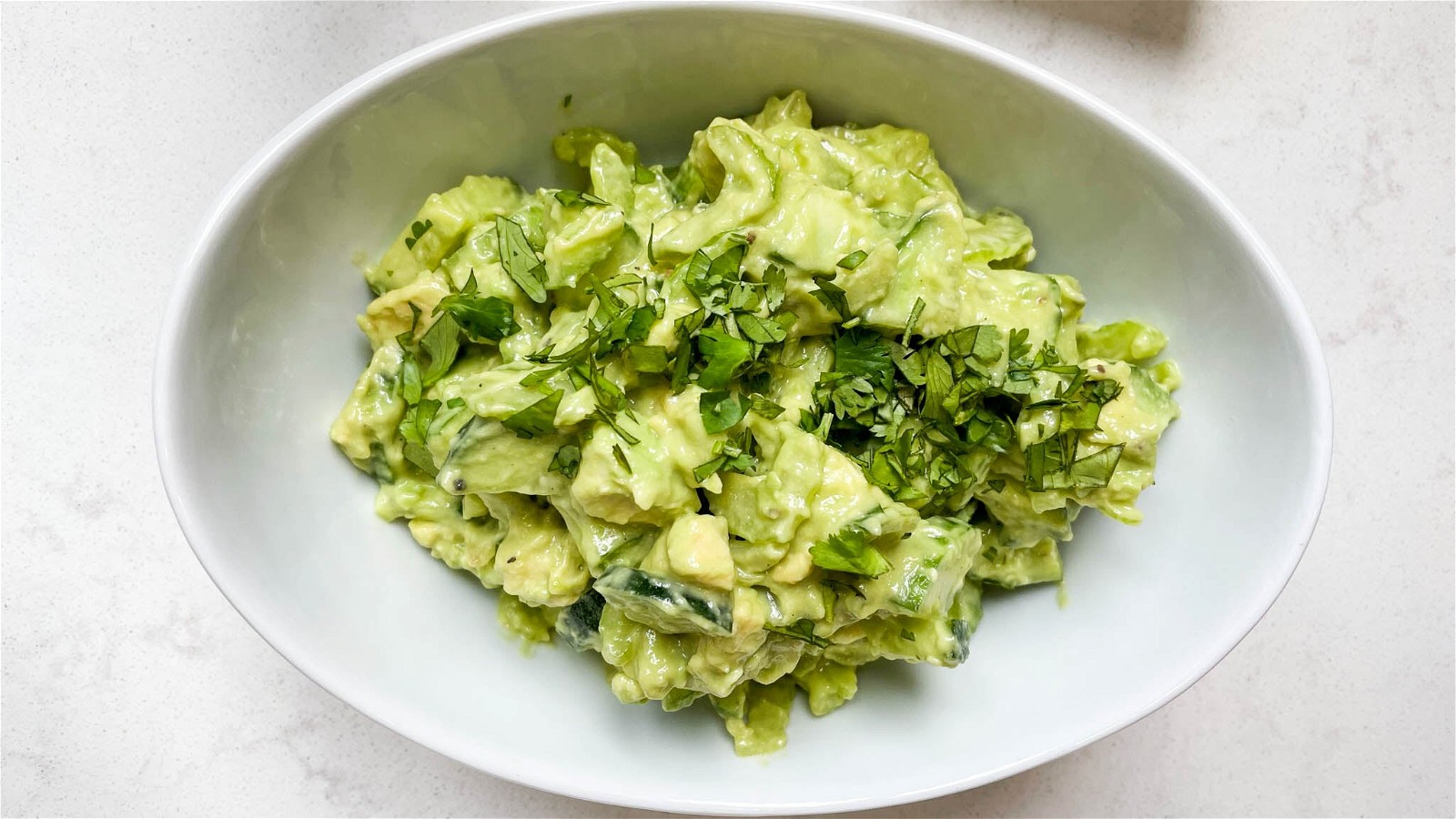 Image of Crunchy Avocado Celery Salad Recipe