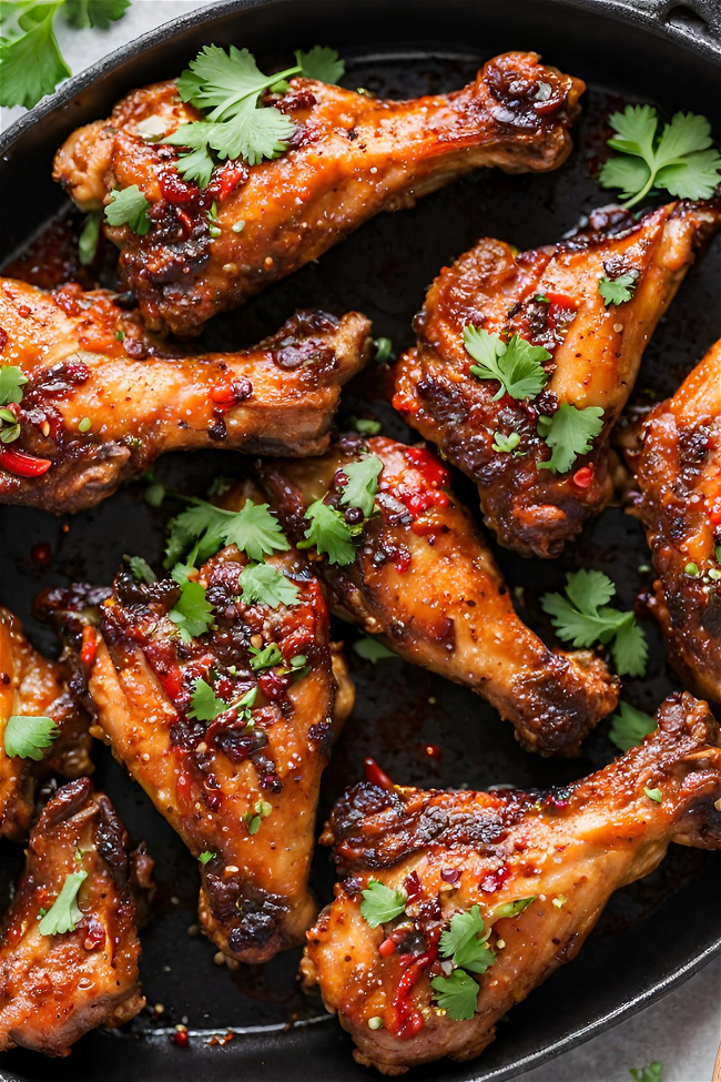 Image of Sweet & Spicy Chicken Wings