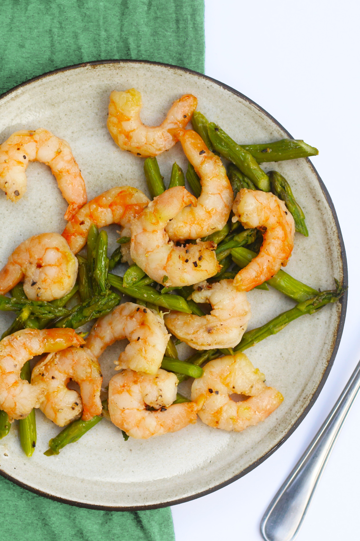 Shrimp and Asparagus Stir Fry