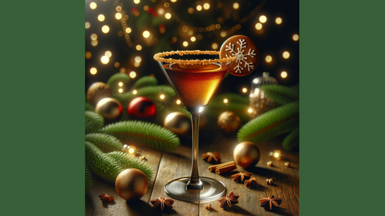 Image of Gingerbread Spice Martini