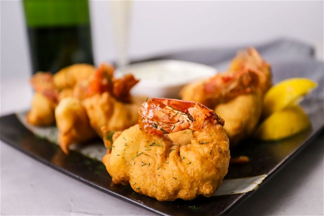 Image of Champagne Battered Shrimp