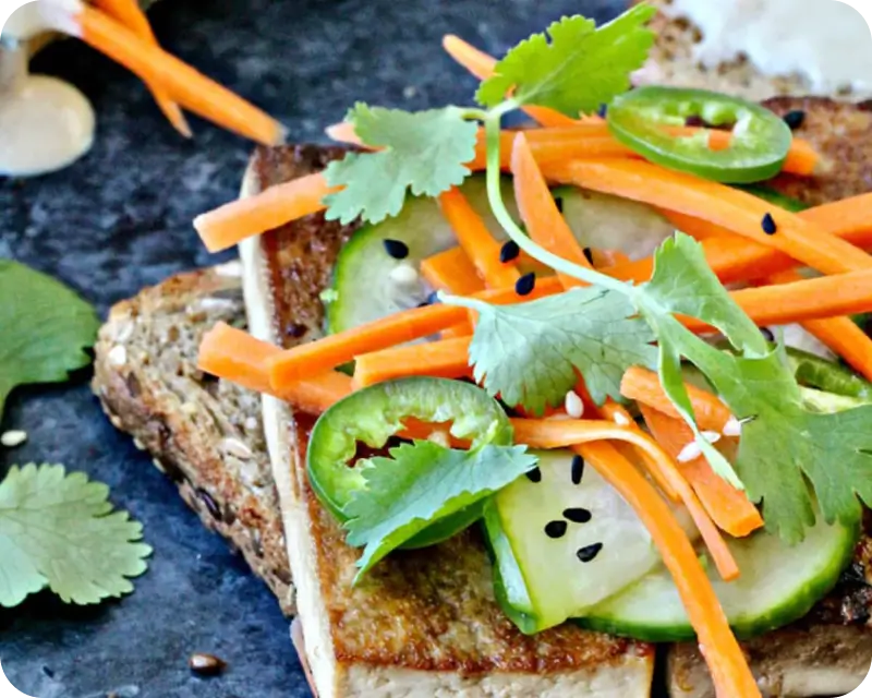 Tofu Bánh Mì Tartine