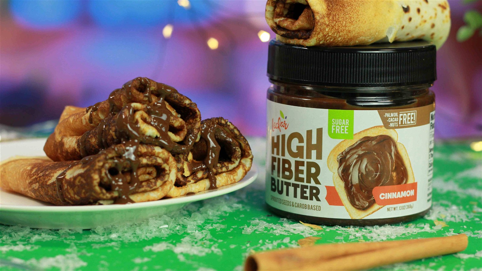 Image of Irresistible High Fiber Butter Pancakes (sugar-free)