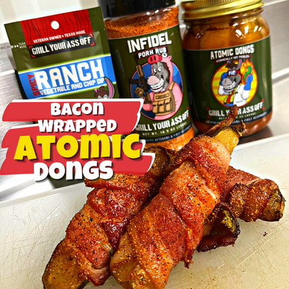 Image of Bacon Wrapped Atomic Dongs