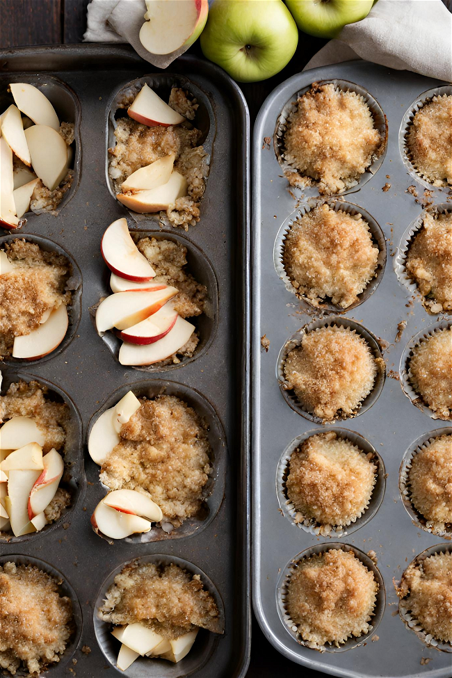Image of Apple Crisp Mini Cheesecakes