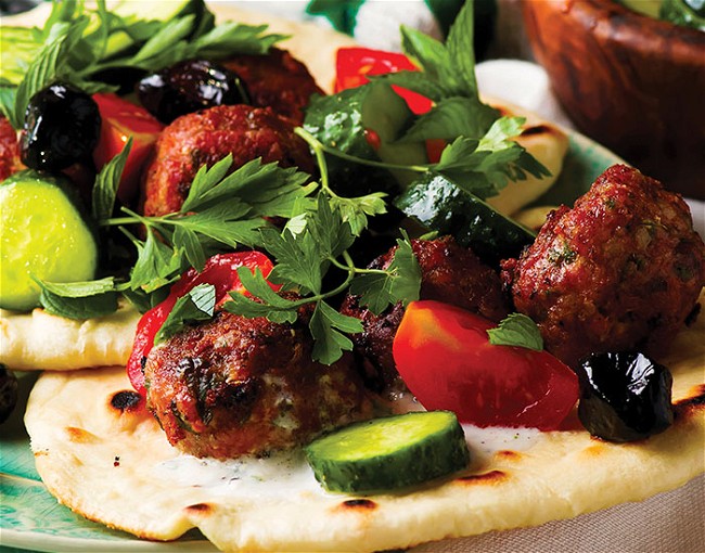 Image of Keftedes (Greek Meatballs)