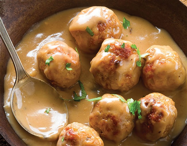 Image of Mushroom Meatballs