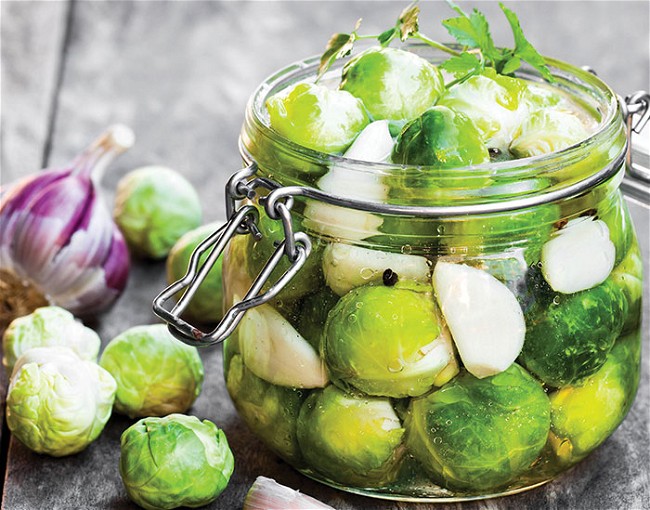 Image of Pickled Brussels Sprouts