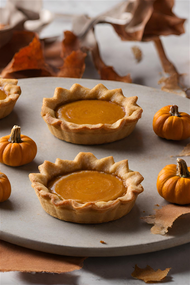 Image of Pumpkin Pie Tartlets