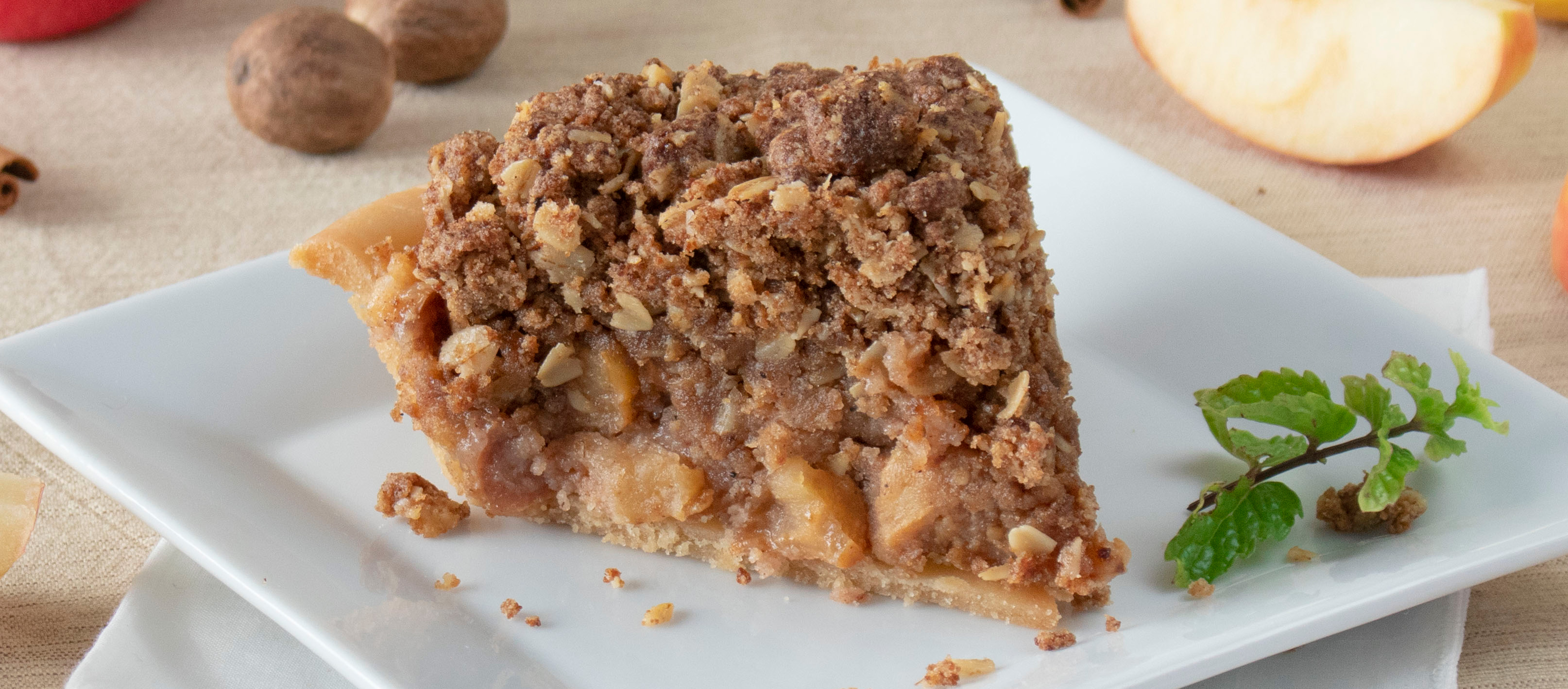 Image of Dairy & Gluten-Free Apple Crisp Pie