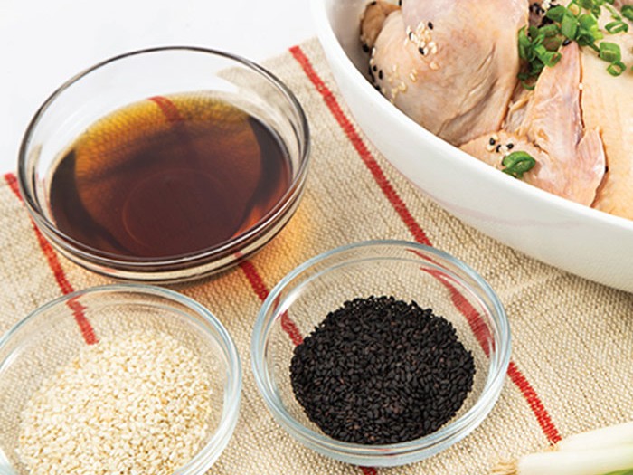 black sesame dressing Soy Size:17.5