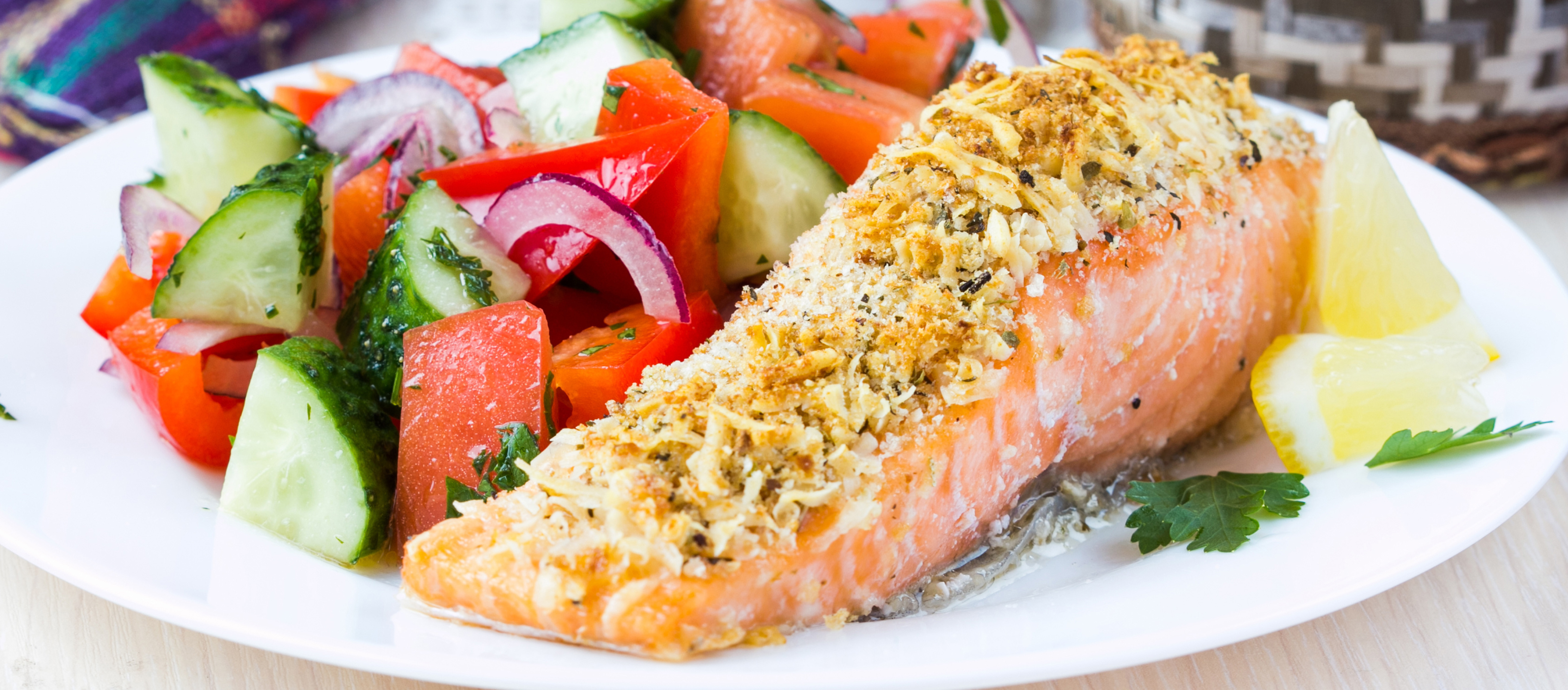 Image of Garden Herbs Roasted Salmon