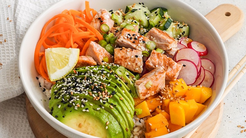 Wild Alaska Salmon Teriyaki Bowl Recipe-image