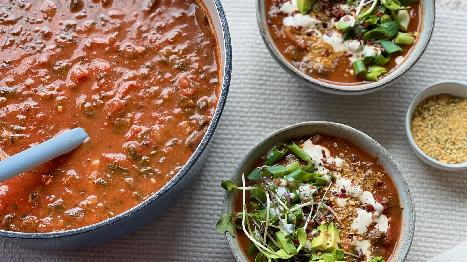 Image of Loaded Tomato Soup