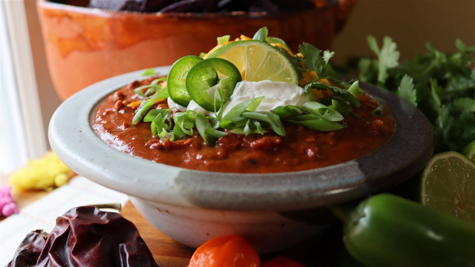 Image of Roasted Green Chili Con Carne
