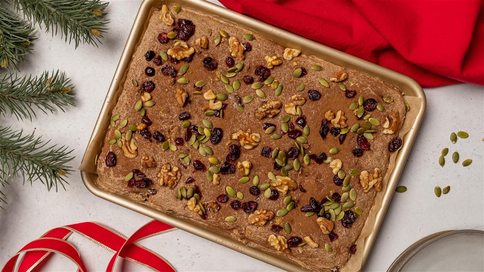 Image of Cranberry Walnut Sheet Pan Pancakes