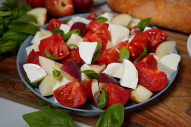 Caprese Salad with Aged White Balsamic Dressing