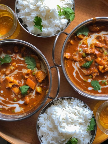 Rogan Josh with Bombay Spices, OMGhee and PetitsTresors