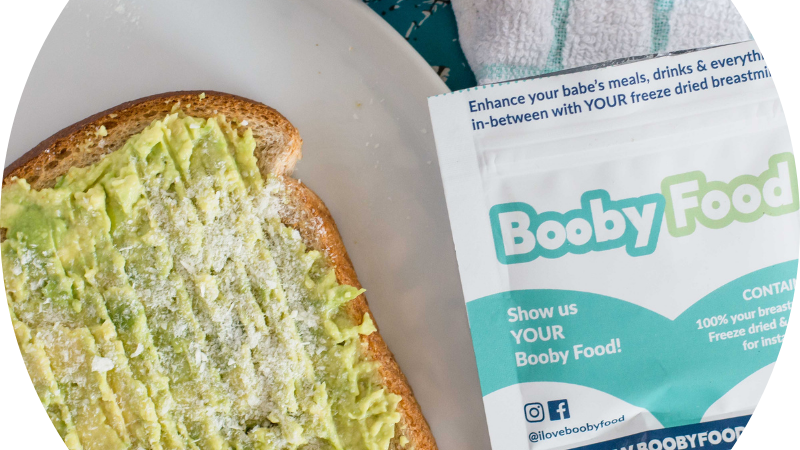 Image of Avocado Toast with Freeze-Dried Breastmilk