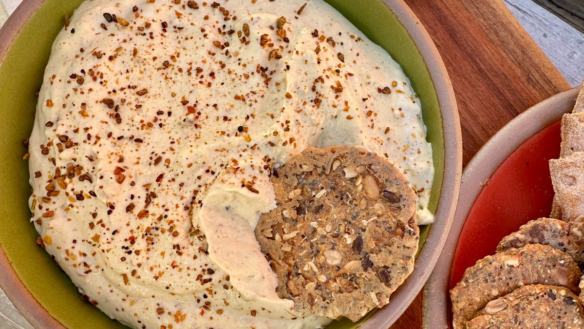 Smoked Fire Cream Cheese Dip