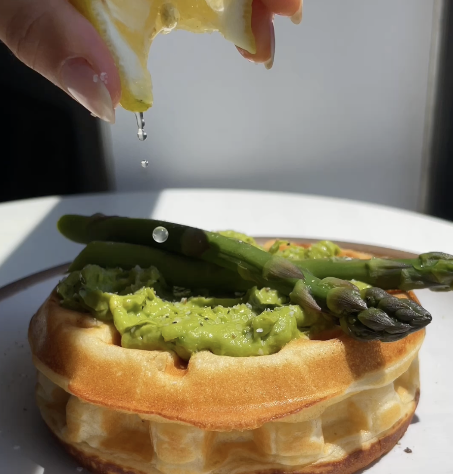 Image of Avocado Toast Stuffed Waffle