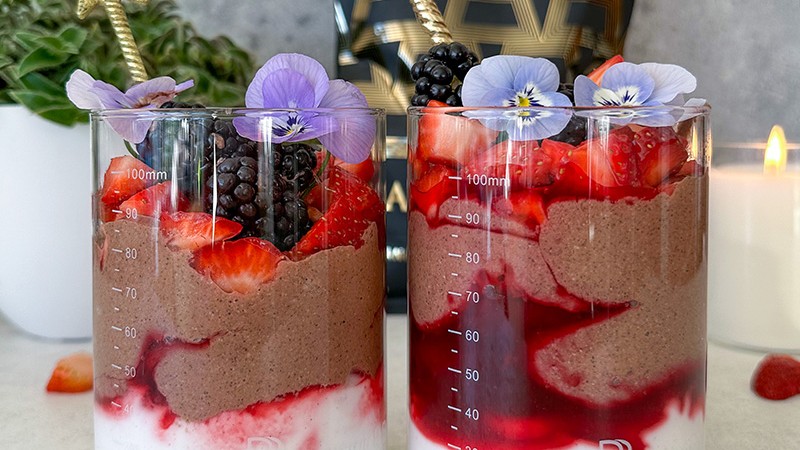 Image of Chocolate Chia Mousse