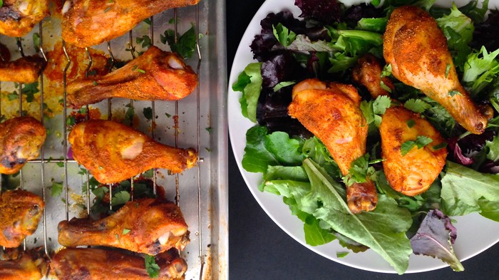 Image of Turmeric-Spiced Chicken Drumsticks