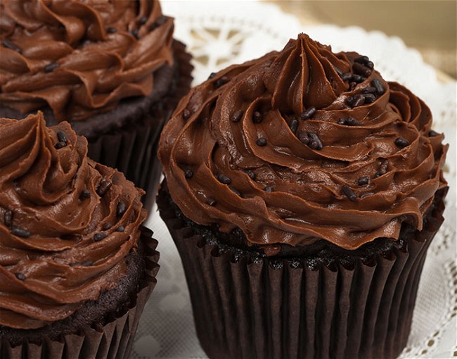 Image of Chocolate Fudge Cupcakes