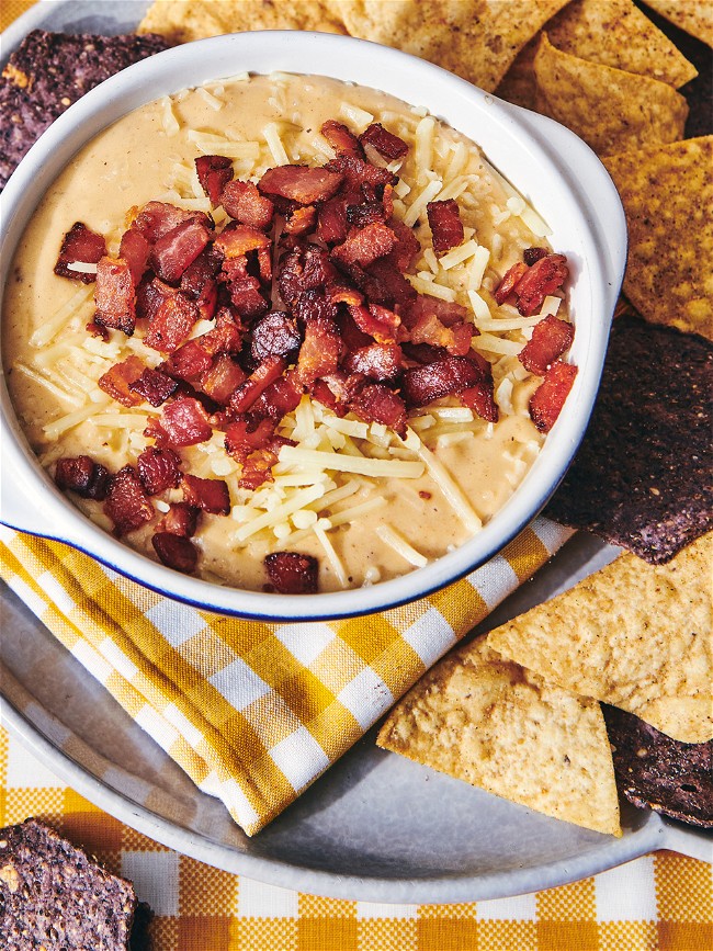 Image of Warm Cheddar, Ale & Bacon Dip