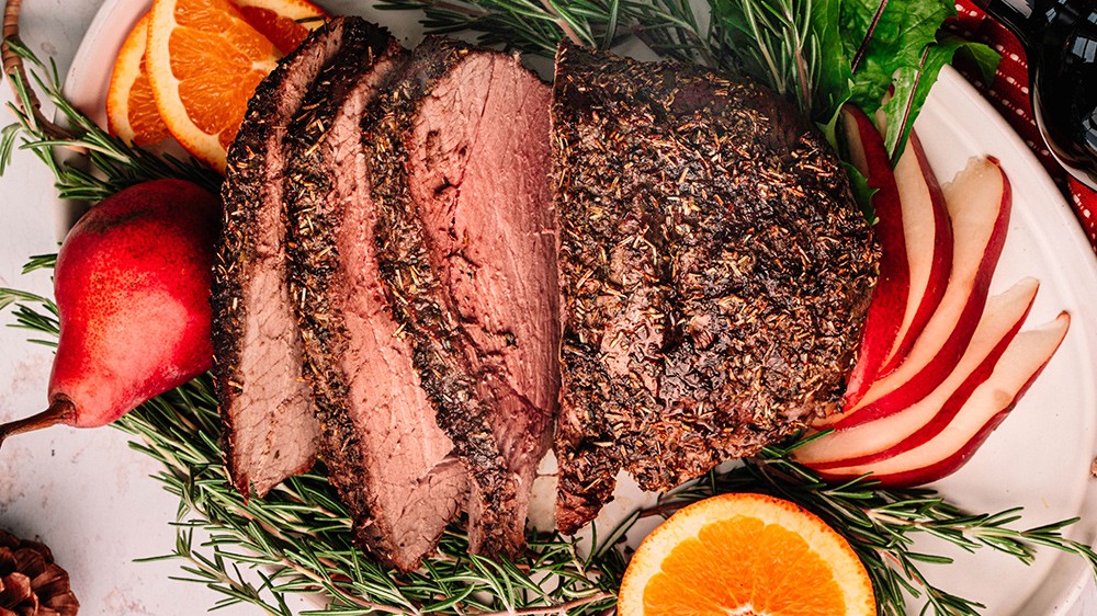Image of Herb Crusted Holiday Roast Beef