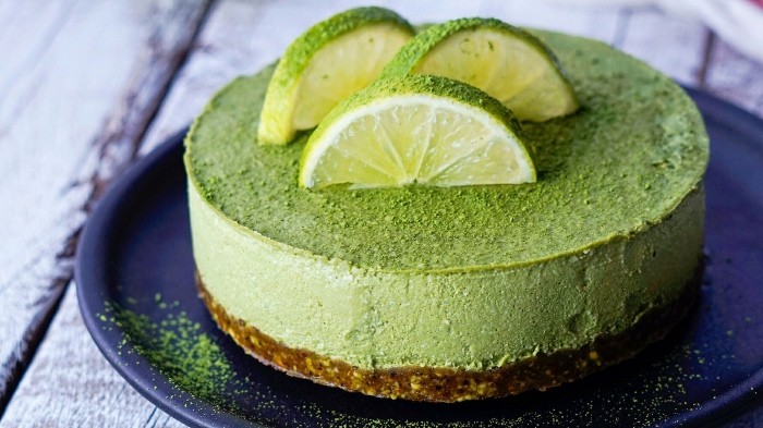 Image of Raw Matcha Lime “Cheesecake” (Raw Vegan, Paleo)