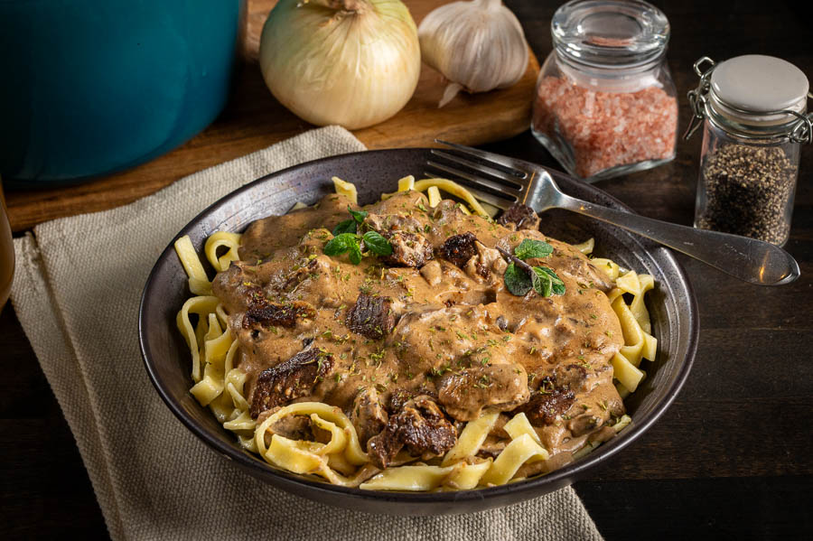 Bison Stroganoff