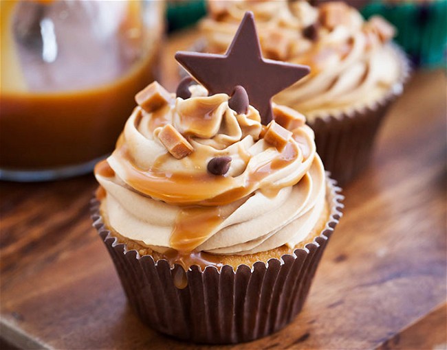 Image of Salted Caramel Cupcakes
